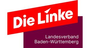 Logo der Partei Die Linke - Landesverband Baden-Württemberg.