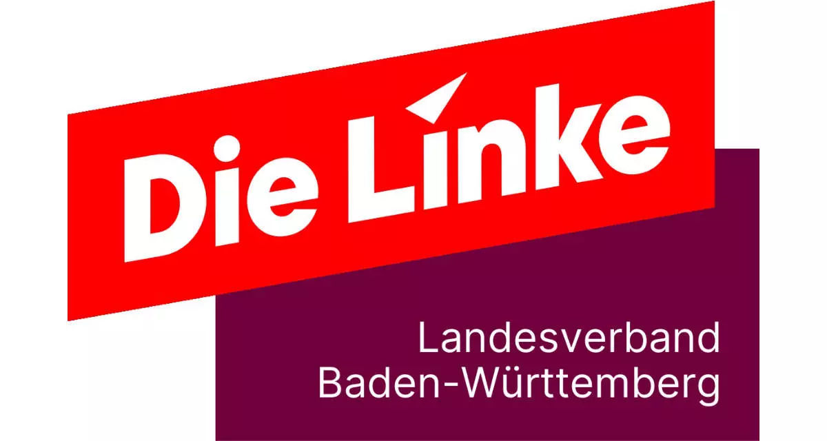 Logo der Partei Die Linke - Landesverband Baden-Württemberg.