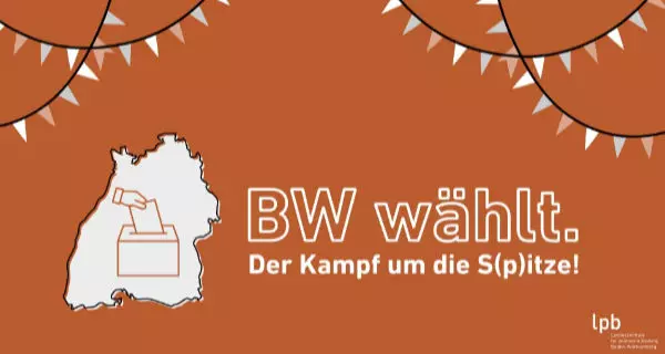 Quiz zur Landtagswahl 2026. Grafik via Canva