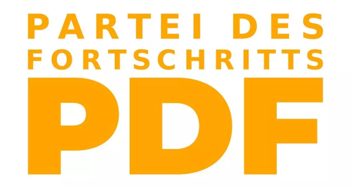 Logo Partei des Fortschritts.