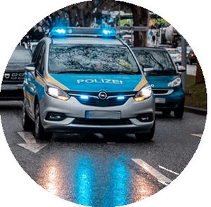 Polizeiauto. Foto: unsplash.com/Folco.