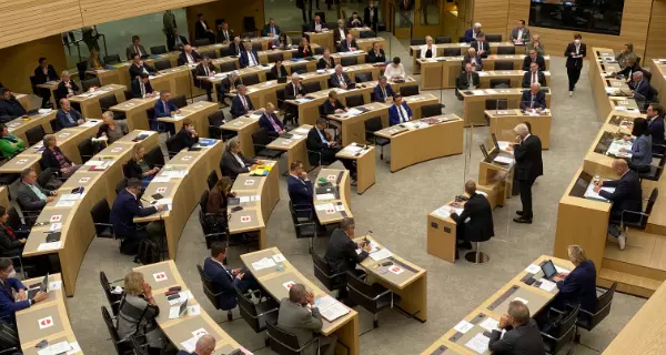Plenarsitzung im Oktober 2020. Foto: Landtag von Baden-Württemberg Plenarsitzung im Oktober 2020. Foto: Landtag von Baden-Württemberg