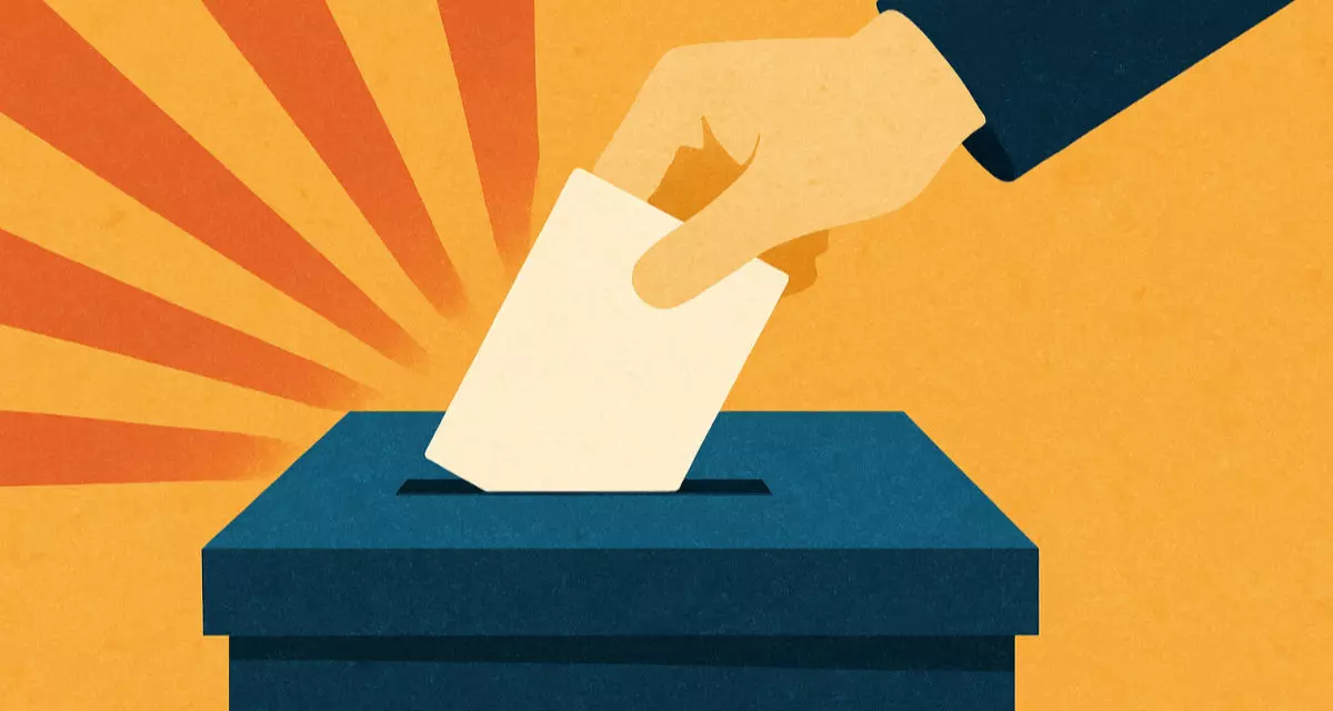 Symbolbild Wahlbox. Grafik KI-generiert.