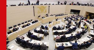 Baden-Württembergs Spitzenkandidat*innen im Kreuzverhör. Baden-Württembergs Spitzenkandidat*innen im Kreuzverhör.