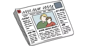 Grafik: Eine Zeitung Grafik: Eine Zeitung