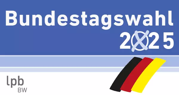 LpB-Logo zur Bundestagswahl 2025.