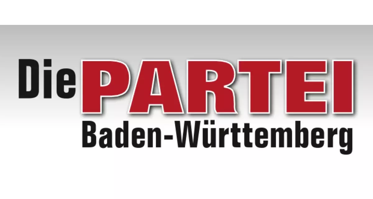 Logo der Partei Die PARTEI, Landesverband Baden-Württemberg.